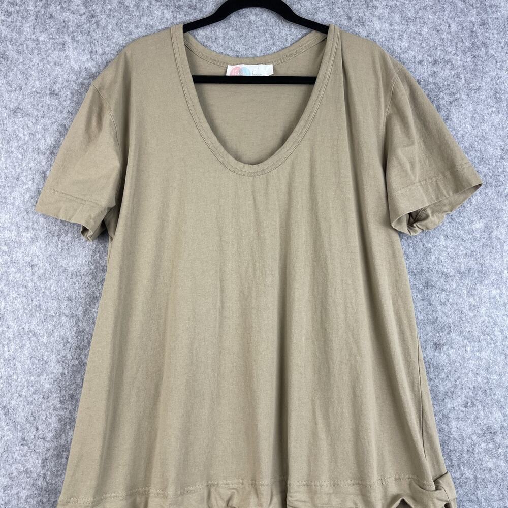 Free People Beach Herron Drop Waist Maxi Dress Womens Large Beige Boho Beach - Picture 3 of 14